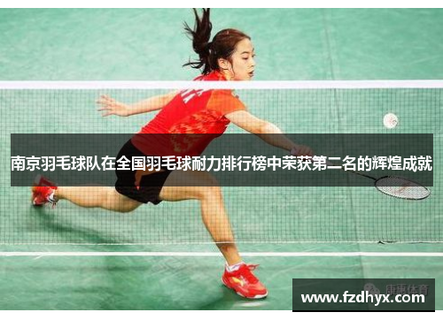南京羽毛球队在全国羽毛球耐力排行榜中荣获第二名的辉煌成就